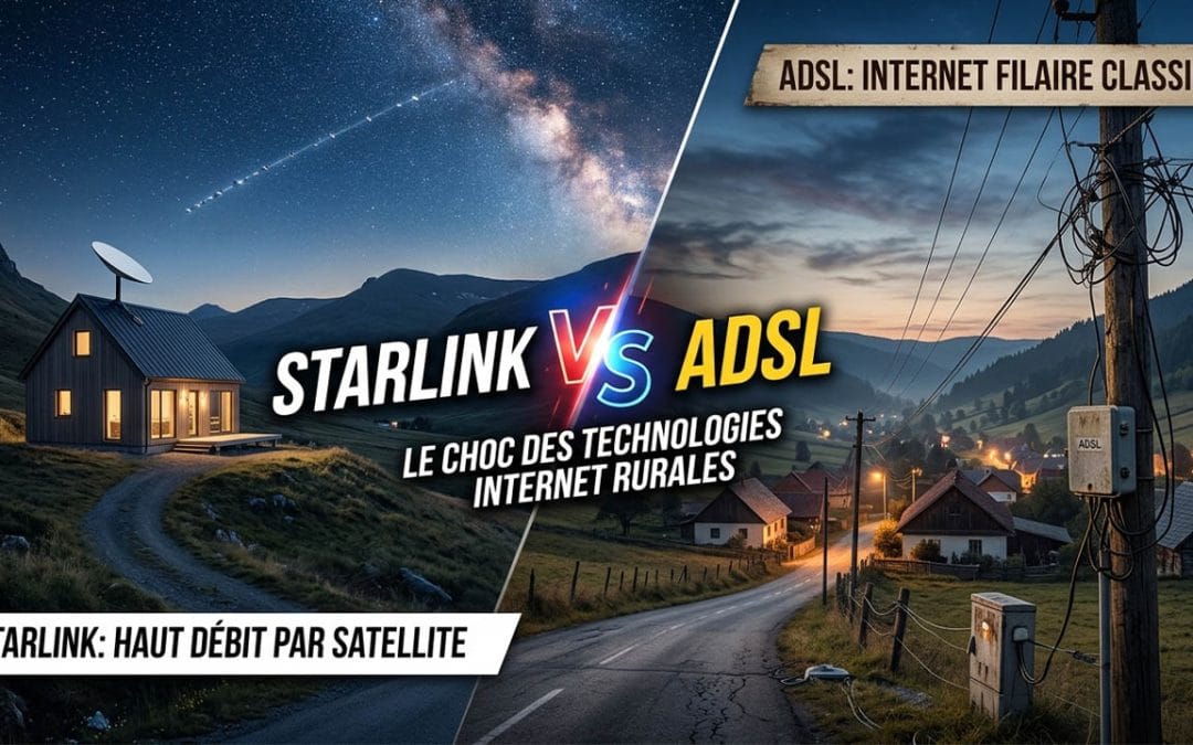Starlink vs ADSL : Le match à sens unique